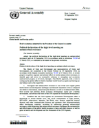 Thumbnail for 2024 Political Declaration on AMR