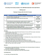 Thumbnails for third meeting of the SC of the AMR MSPP